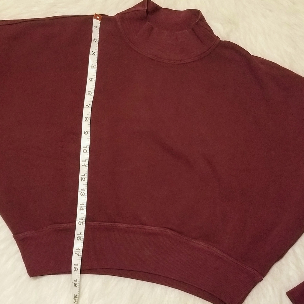 SPIRITUAL GANGSTER Blake Mock Neck Crop Sweatshirt - Picture 14 of 14